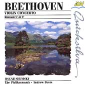 Beethoven: Violin Concerto, Romance in F / Oscar Shumsky Beethoven: Violin Concerto, Romance in F / Oscar Shumsky