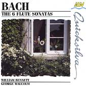 Bach: The 6 Flute Sonatas / Bennett, Malcolm