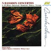 5 Bassoon Concertos / Smith, Ledger, English CO