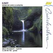 Liszt: Songs of Love & Longing / Obermeyer, De'Ath