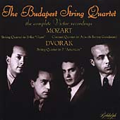 Mozart, Dvorak: String Quartets / Budapest String Quartet