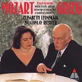 Mozart/Grieg: Piano Sonatas / Leonskaja, Richter