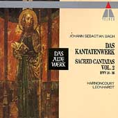 Bach: Sacred Cantatas Vol 2 / Harnoncourt, Leonhardt