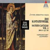 Bach: Sacred Cantatas Vol 3 / Harnoncourt, Leonhardt