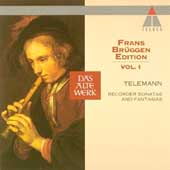 Telemann: Recorder Sonatas & Fantasias / Brueggen, Bylsma