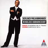 Schubert, Schumann: Symphonies no 4 / Harnoncourt, Berlin Po