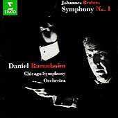 Brahms: Symphony no 1 / Barenboim, Chicago SO