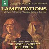 Lamentations / Cohen, Boston Camerata