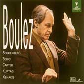 Schoenberg, Berio, Carter, Kurtag, Xenakis / Pierre Boulez