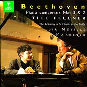Beethoven: Piano Concertos Nos. 3 & 2 / Fellner, Marriner