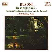 Busoni: Piano Music Vol 1 / Wolf Harden