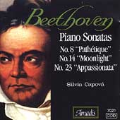 Beethoven: Piano Sonatas no 8, 14 & 23 / Silvia Capova