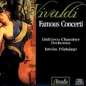 Vivaldi: Famous Concerti / Istvan Parkanyi, Dall'arco CO