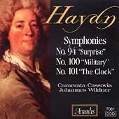 Haydn: Symphonies no 94, 100 & 101 / Wildner, et al