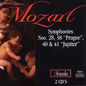 Mozart: Symphonies no 28, 38, 40 & 41 / Sieghart, et al