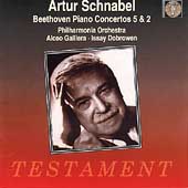 Beethoven: Piano Concertos 5 & 2 / Artur Schnabel