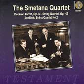 Smetana Quartet - Dvorak: Terzet, Quartet Op. 105;  Janacek