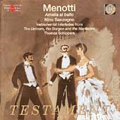 Menotti: Amelia al Ballo, etc / Sanzogno, Carosio, Panerai Menotti: Amelia al Ballo, etc / Sanzogno, Carosio, Panerai