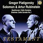 c（2CD）ピアティゴルスキー　ベートーヴェン　チェロ・ソナタ（全集）　ブラームス　Piatigorsky Beethoven Cello Sonatas