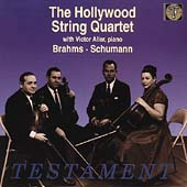 Brahms, Schumann / Hollywood String Quartet, Victor Aller Brahms, Schumann / Hollywood String Quartet, Victor Aller