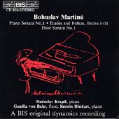 Martinu: Piano Sonata no 1, Etudes & Polkas, etc / Kvapil