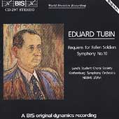 Tubin: Symphony no 10, Requiem / Jaervi, Gothenburg SO