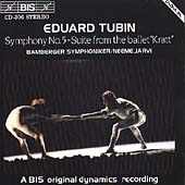 Tubin: Symphony no 5, etc / Jaervi, Bamberg SO