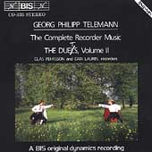 Telemann: Complete Recorder Duets Vol 2 / Pehrsson, Laurin