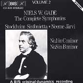 Gade: Symphonies no 1 & 8 / Jaervi, Stockholm Sinfonietta