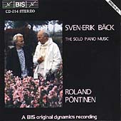 Sven-Erik Baeck: The Solo Piano Music / Roland Pontinen