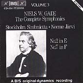 Gade: Complete Symphonies Vol 3 / Jaervi, Stockholm
