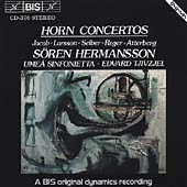Horn Concertos / Hermansson, Tjivzjel, Ume? Sinfonietta