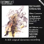 Strauss: Oboe Concerto, Le Bourgeois Gentilhomme / Jaervi