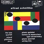 Schnittke: Piano Quintet, Kanon, Piano Quartet, String Trio Schnittke: Piano Quintet, Kanon, Piano Quartet, String Trio