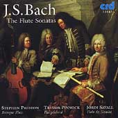 Bach: Flute Sonatas / Preston, Pinnock, Savall