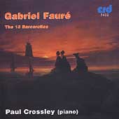 Faure: Complete Piano Works Vol 3 / Paul Crossley