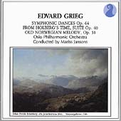 Grieg: Symphonic Dances, Holberg Suite, Romance / Jansons