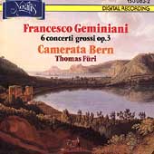 Geminiani: Six Concerti Grossi Op.3 / Thomas Furi(cond), Camerata Bern