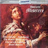 Donizetti: Miserere / Maklary, Paszthy, Bende, et al