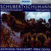Schubert: Trout Quintet; Schumann: Quartets Op 41 / Takacs