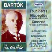 Bartok: Viola Concerto, etc / Erdelyi, Ferencsik, Korodi