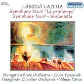 Lajtha: Symphonies 4 & 9, Sinfonietta / Ferencsik, Tatrai
