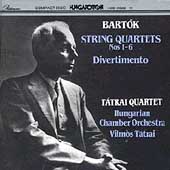 Bartok: String Quartets nos 1-6, etc / Tatrai Quartet