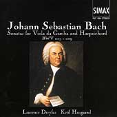 Bach: Sonatas for Viola da Gamba and Harpsichord / Dreyfus