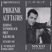 Gluck: Iphigenie in Tauride / Kubelik, Jurinac, Wunderlich