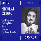 Nicolai Gedda Recital