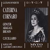 Donizetti: Caterina Cornaro / Cillario, Gencer, Aragall Donizetti: Caterina Cornaro / Cillario, Gencer, Aragall