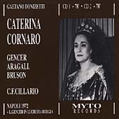 Donizetti: Caterina Cornaro / Cillario, Gencer, Aragall