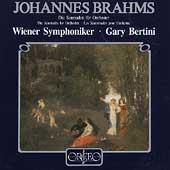 Brahms: Serenades no 1 & 2 / Bertini, Vienna Symphony