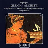 Gluck: Alceste - Highlights / Baudo, Norman, Gedda, Nimsgern